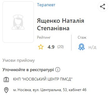 Лікарі Центру