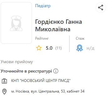 Лікарі Центру